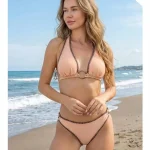 Toptan Somon ôzel Dikişli Bikini Takımı KADIN MAYO BIKINI 26 6