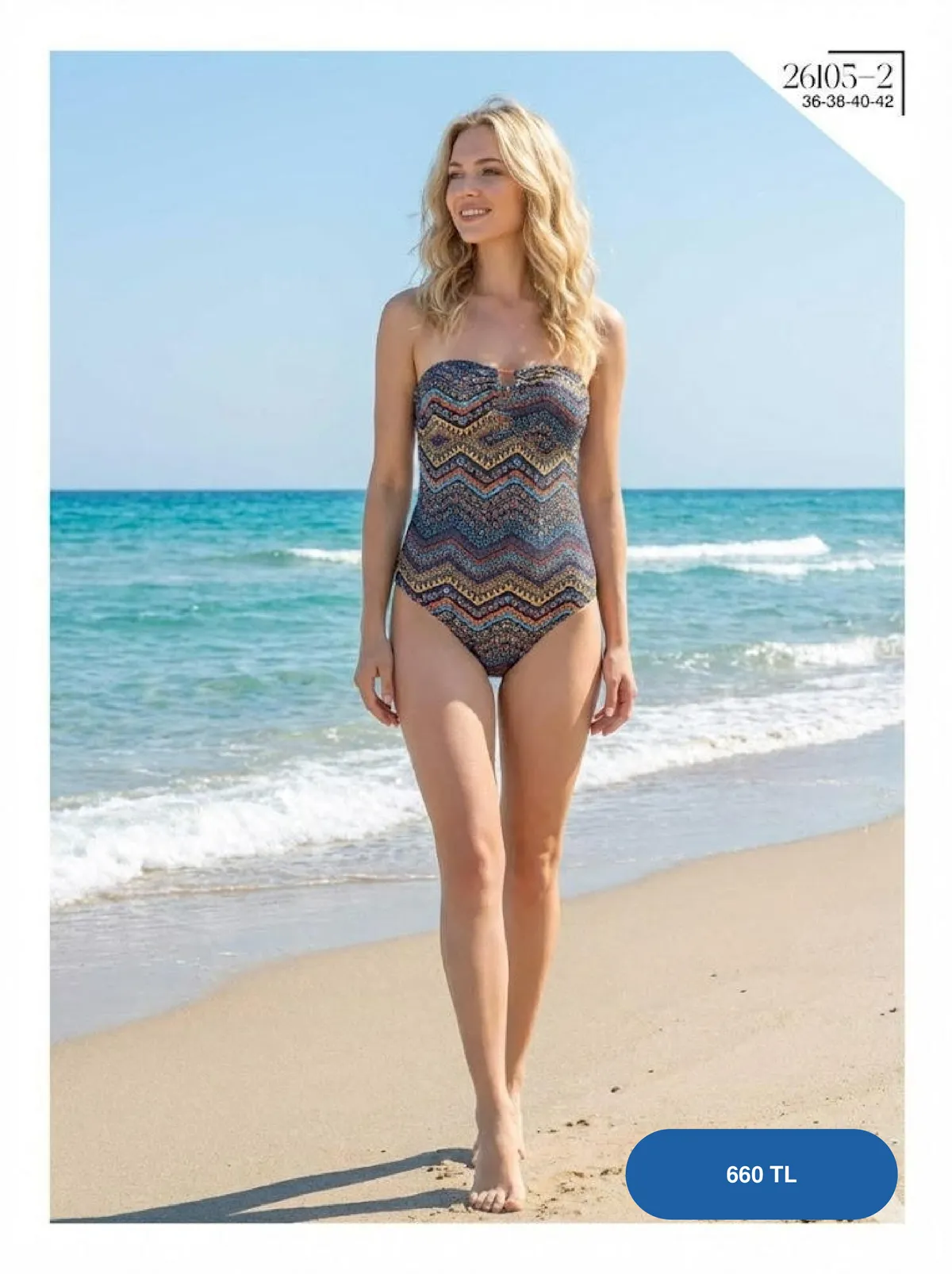 Toptan Geometrik Desenli Straplez Mayo Toptan Geometrik Desenli Straplez Mayo