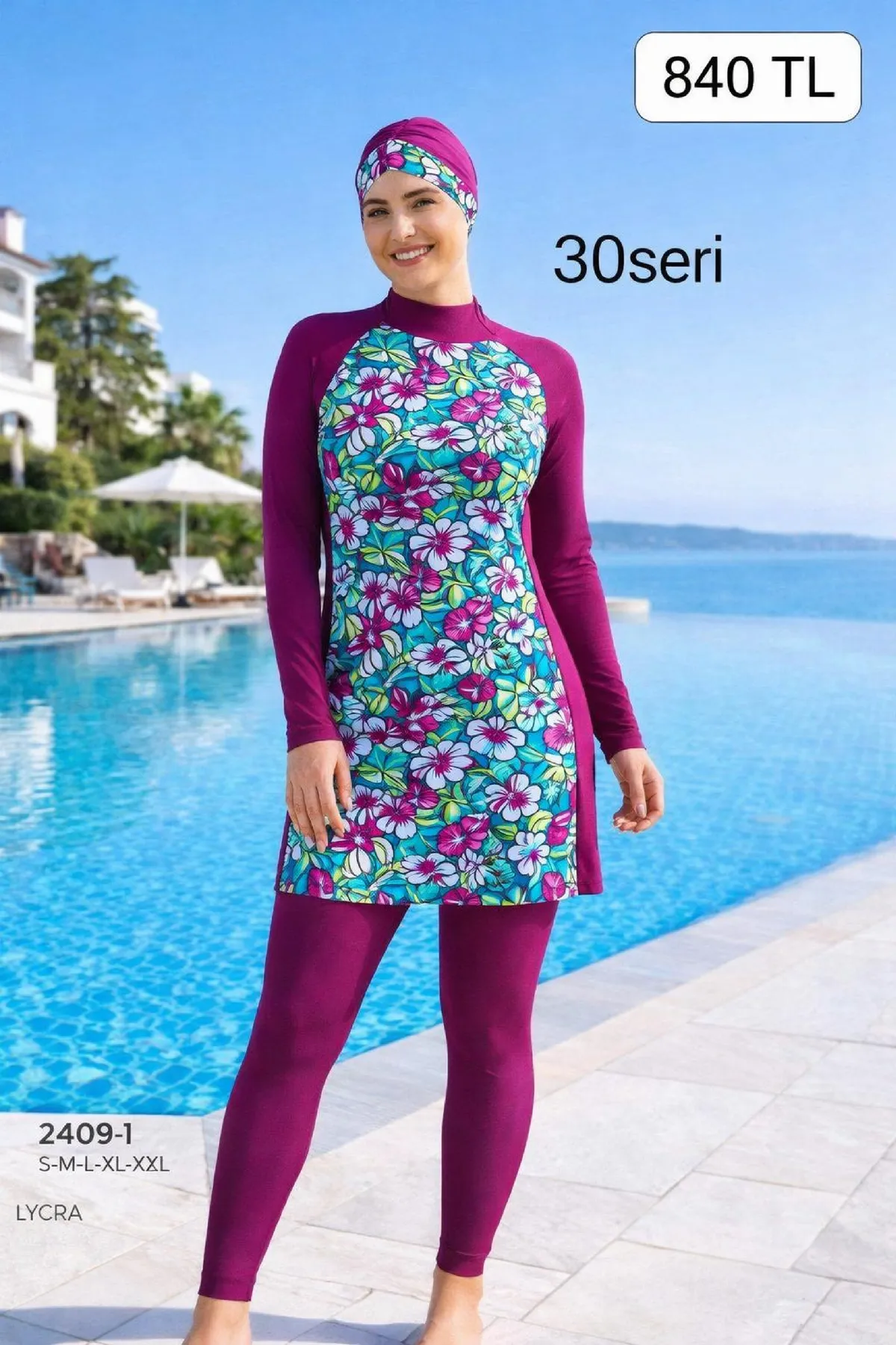 Toptan Tesettür Mayo - Premium Koleksiyon - 840 TL - No 104 Toptan Tesettür Mayo - Premium Koleksiyon - 840 TL - No 104