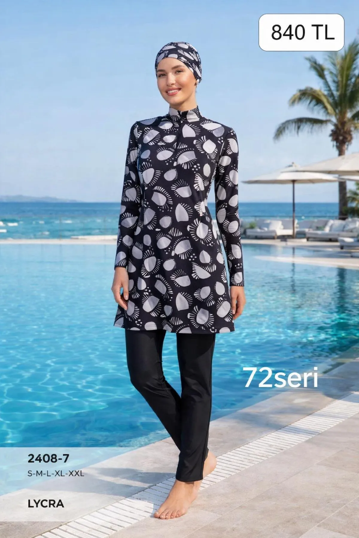 Toptan Tesettür Mayo - Premium Koleksiyon - 840 TL - No 96 Toptan Tesettür Mayo - Premium Koleksiyon - 840 TL - No 96