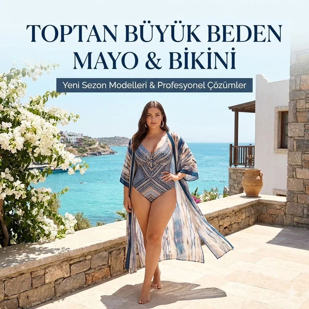 Battal Kadın Mayo Bikini
