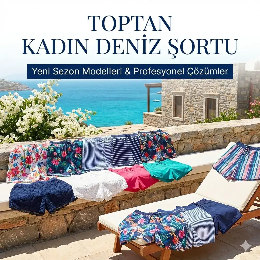 Kadın Deniz Şortu