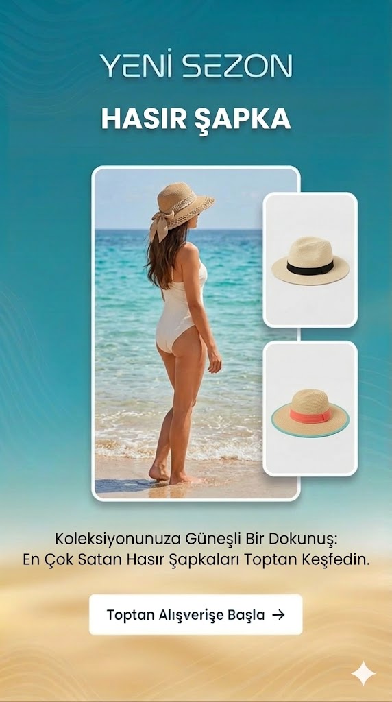 Toptan Hasır Şapka