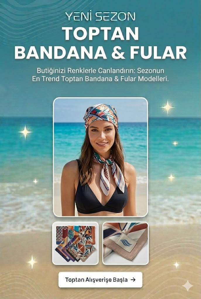 Toptan Bandana Fular