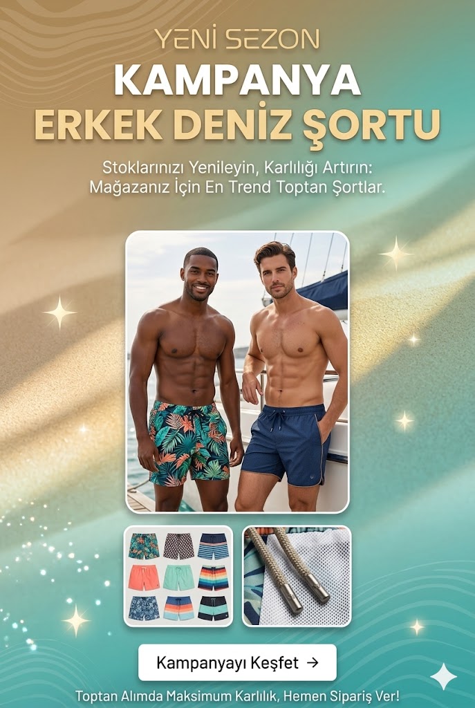 Kampanya Erkek Deniz Şortu Toptan