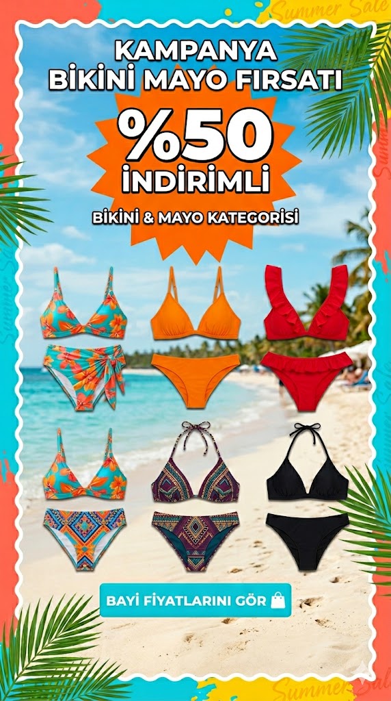 Kampanya Bikini Mayo Toptan