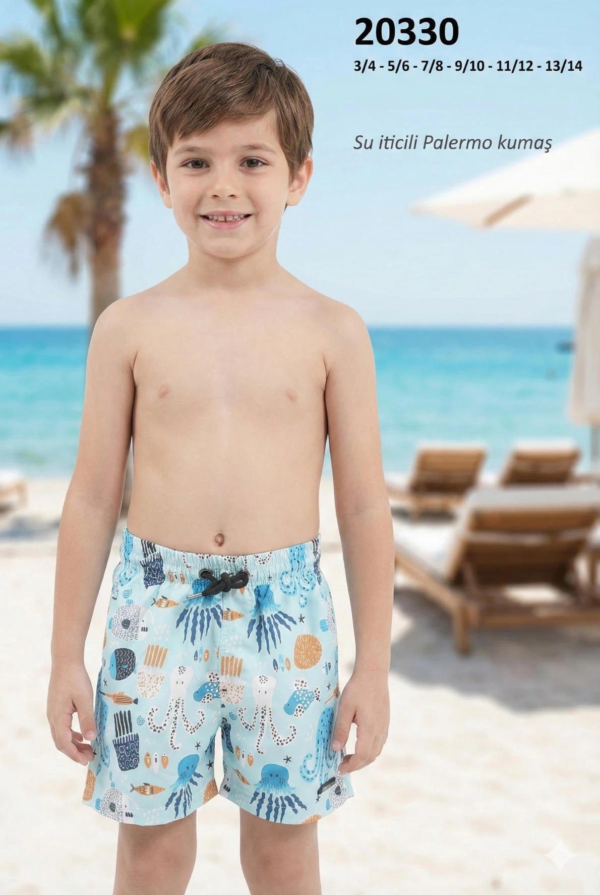 Wholesale Boys' Swim Shorts IST-20330