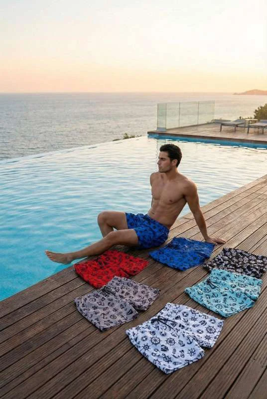 Wholesale Men's Swim Shorts IST-KMP-12