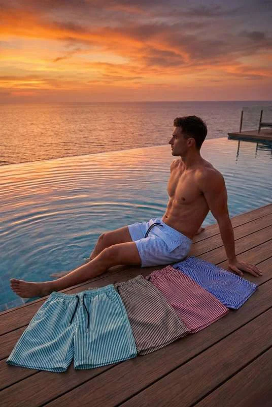 Wholesale Men's Swim Shorts IST-KMP-06