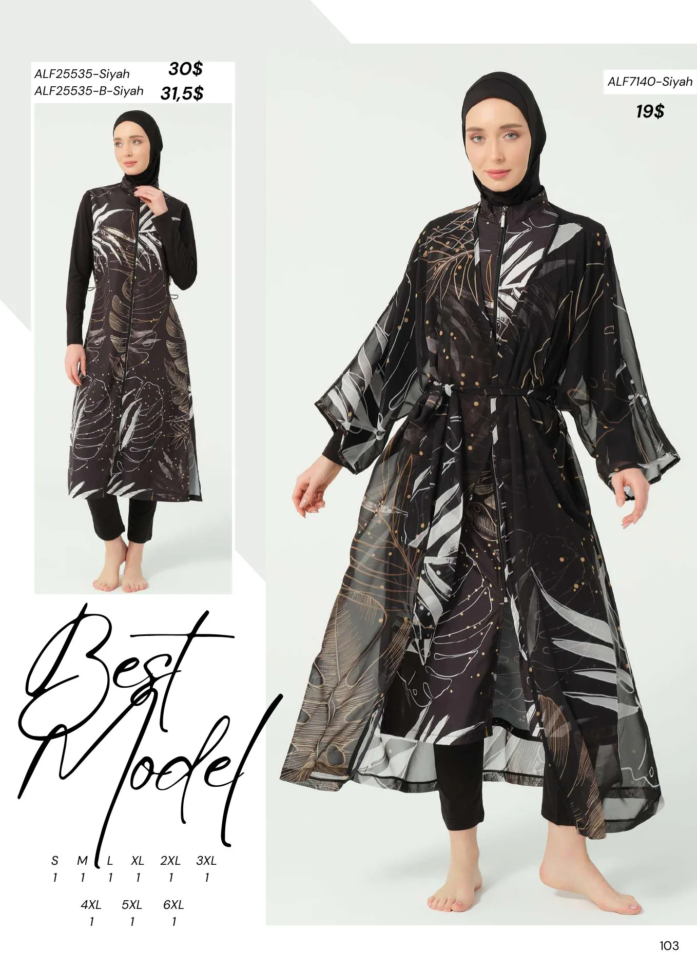 Modest swimwear catalogue page 105