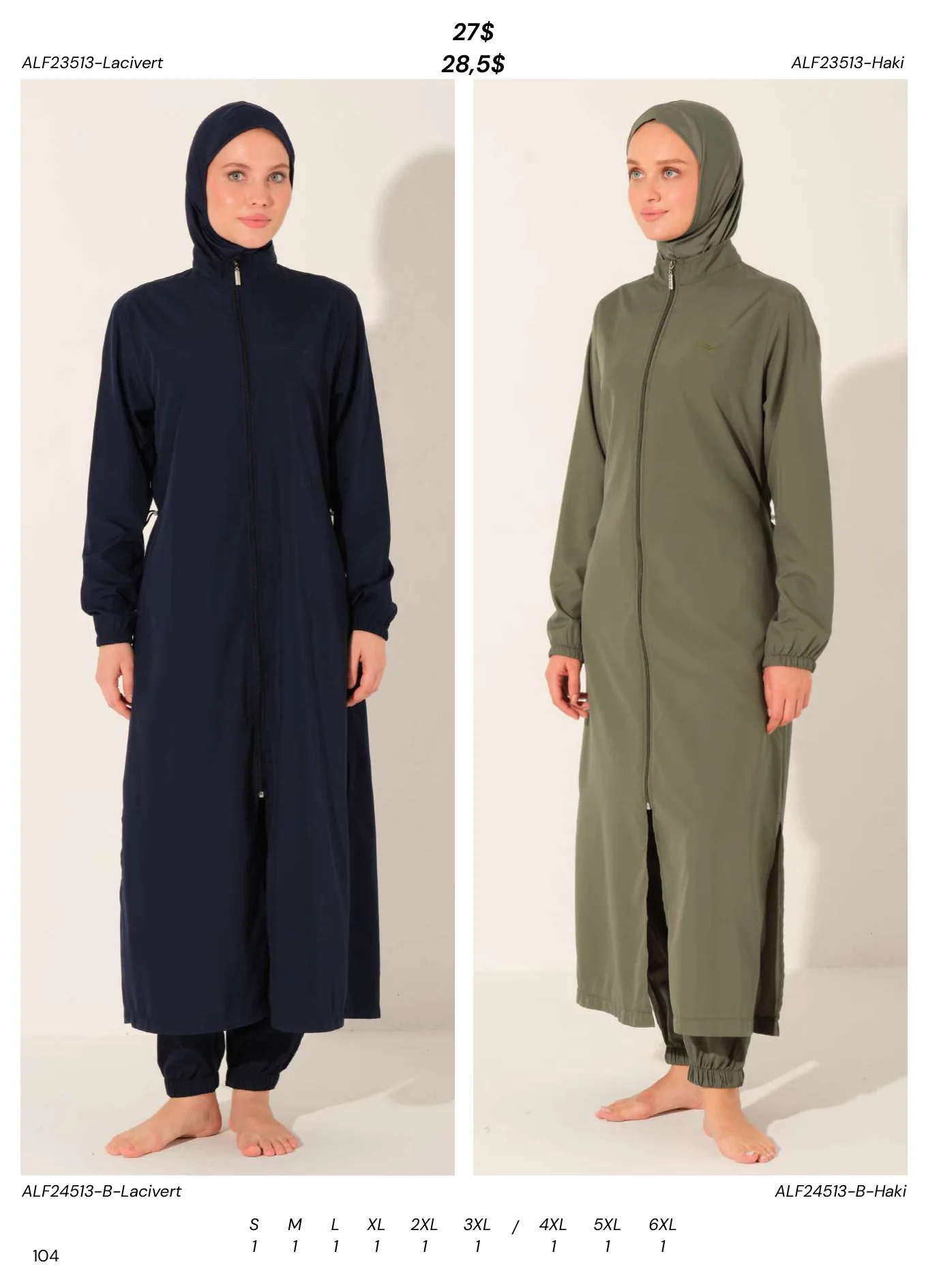 Modest swimwear catalogue page 106