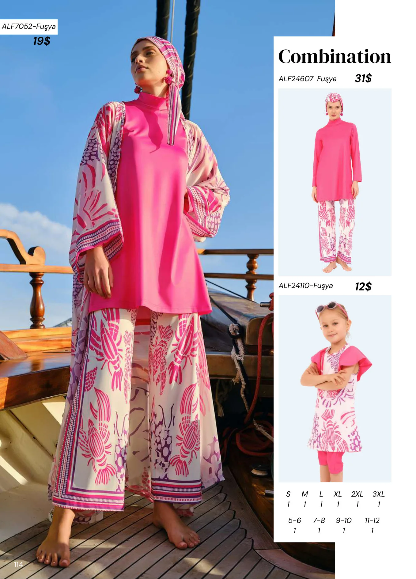 Modest swimwear catalogue page 116