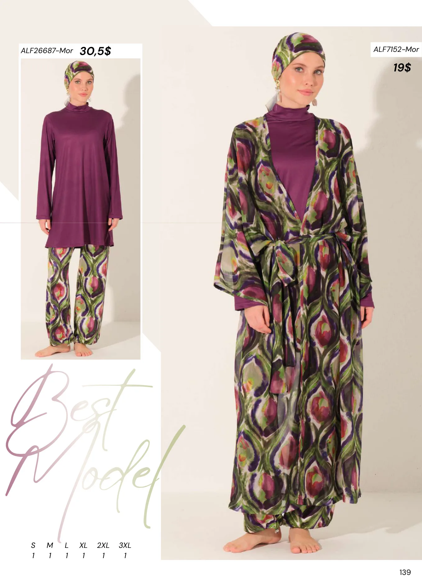 Modest swimwear catalogue page 141