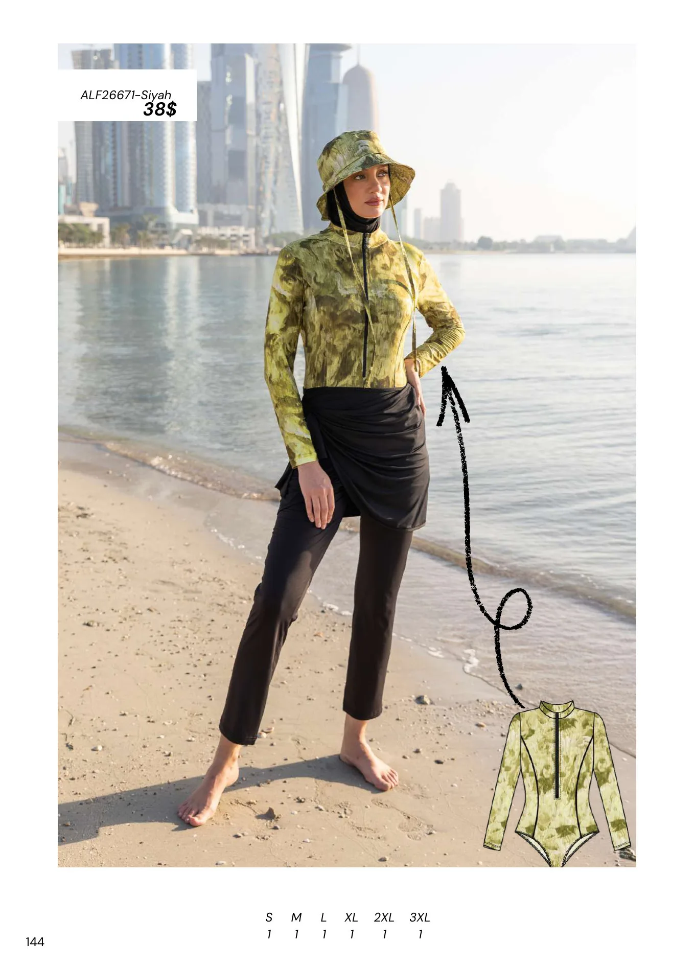 Modest swimwear catalogue page 146