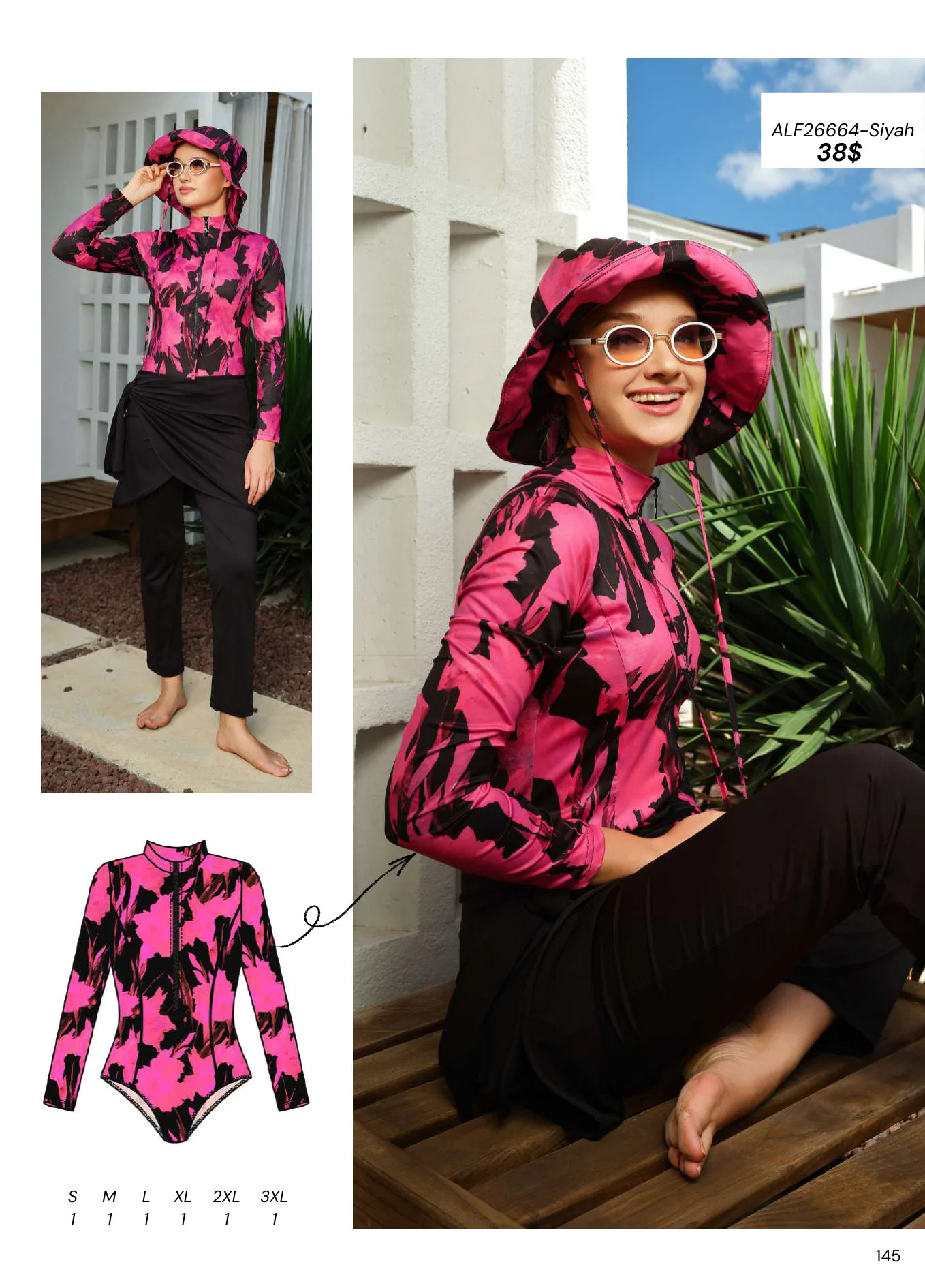 Modest swimwear catalogue page 147