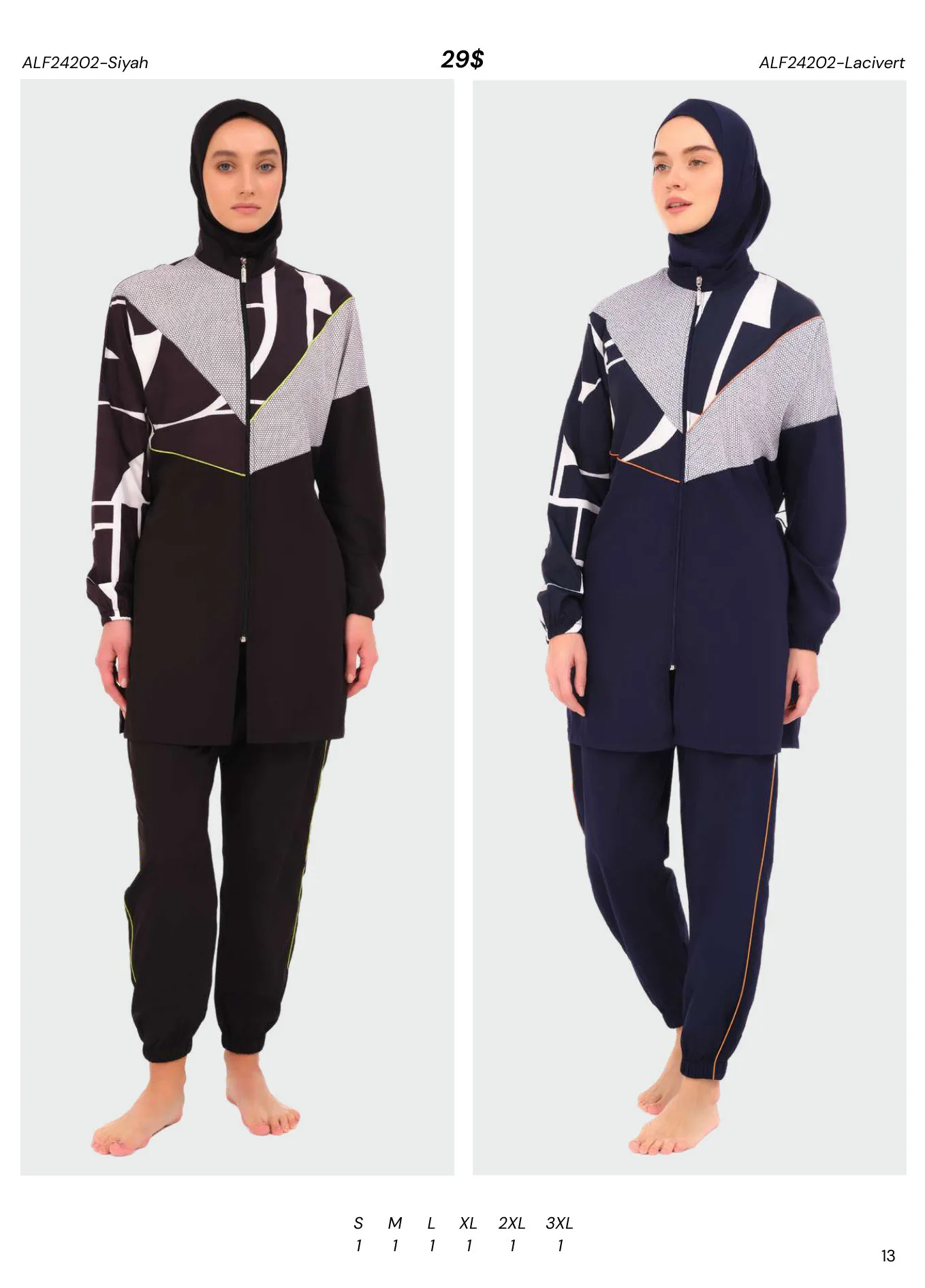 Modest swimwear catalogue page 15