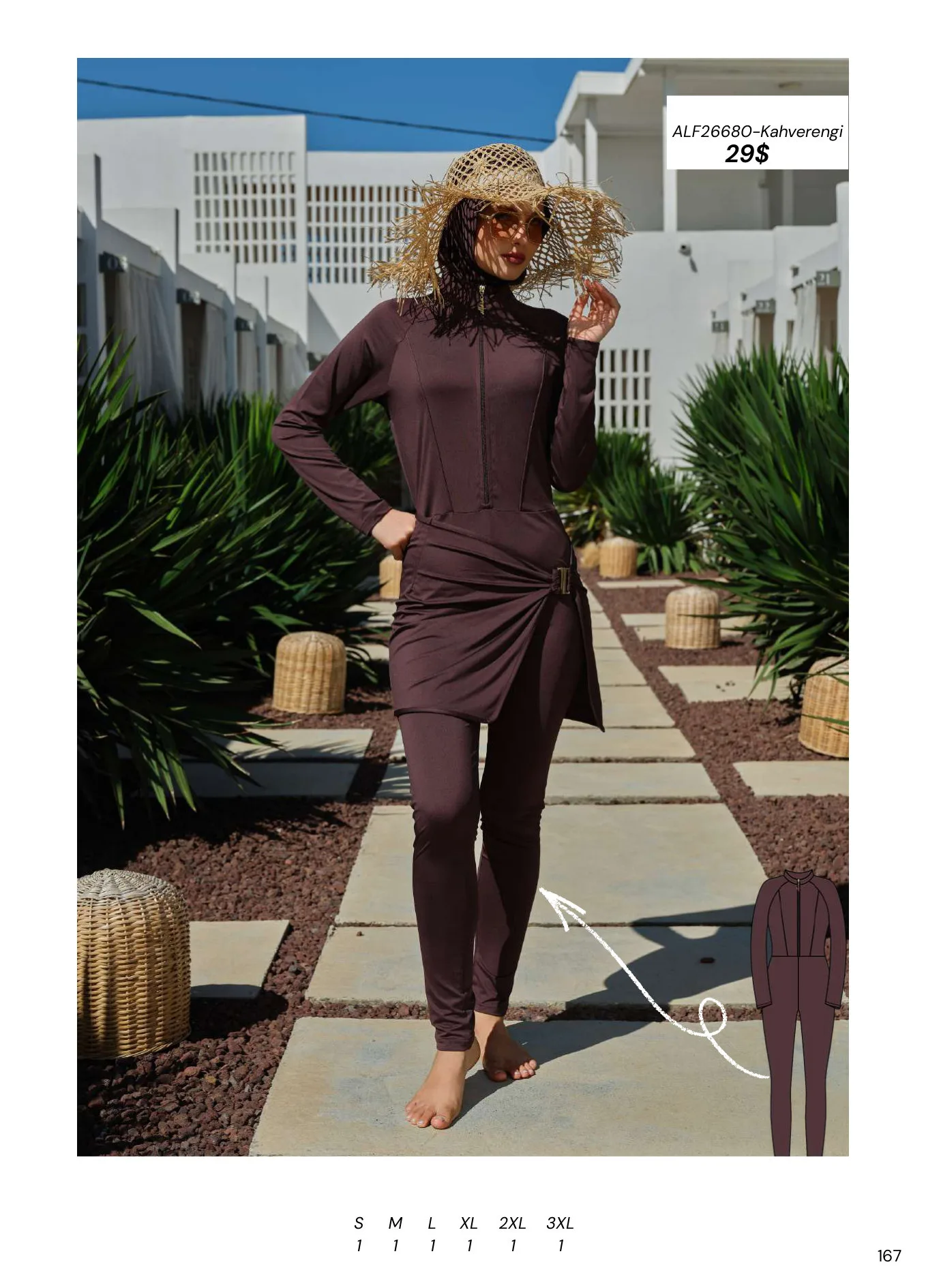 Modest swimwear catalogue page 169