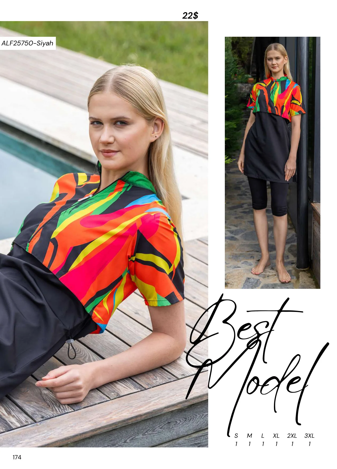 Modest swimwear catalogue page 176