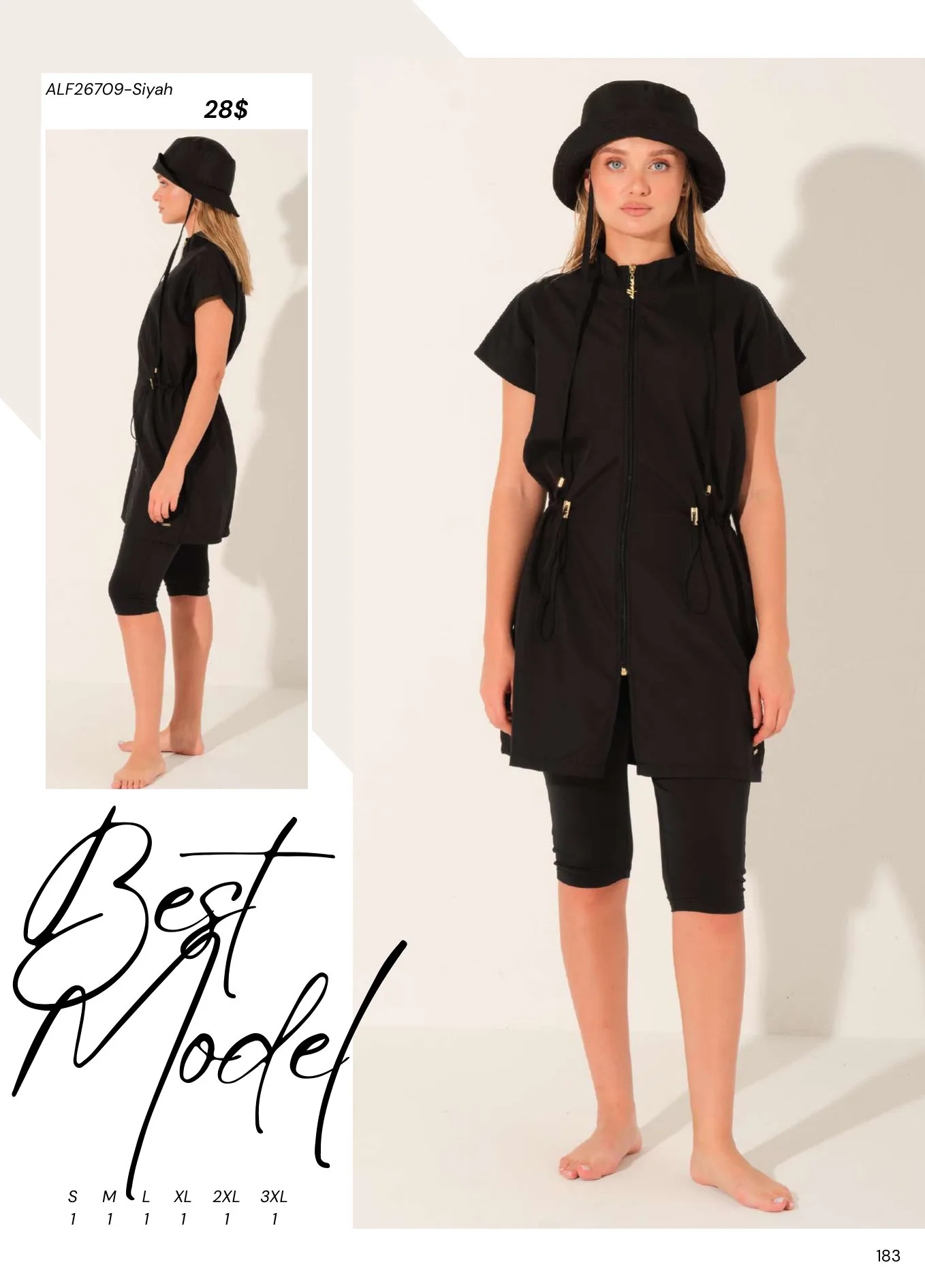 Modest swimwear catalogue page 185
