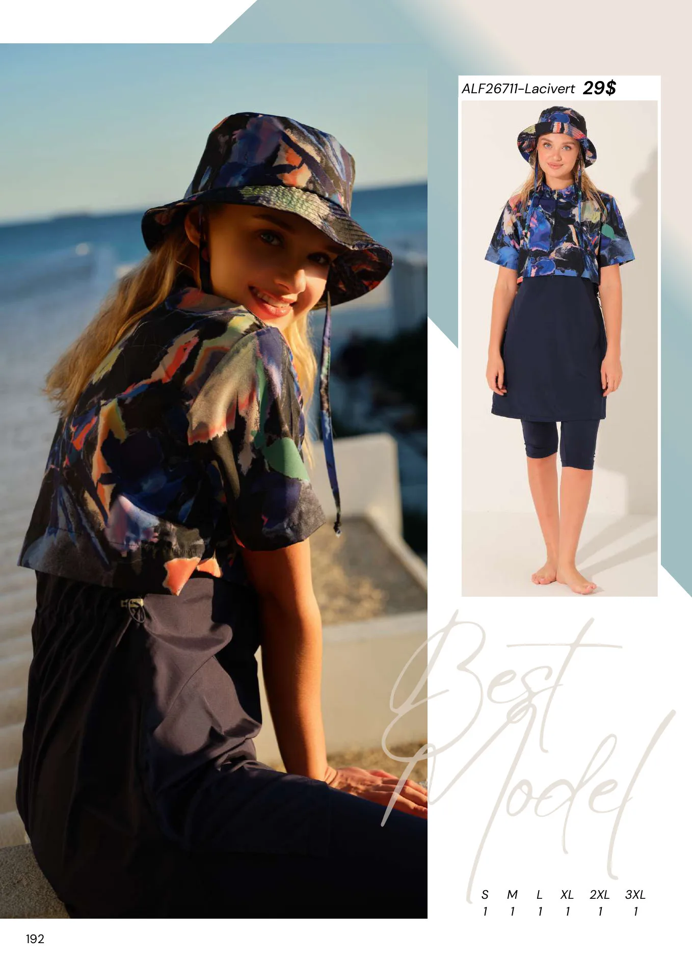 Modest swimwear catalogue page 194
