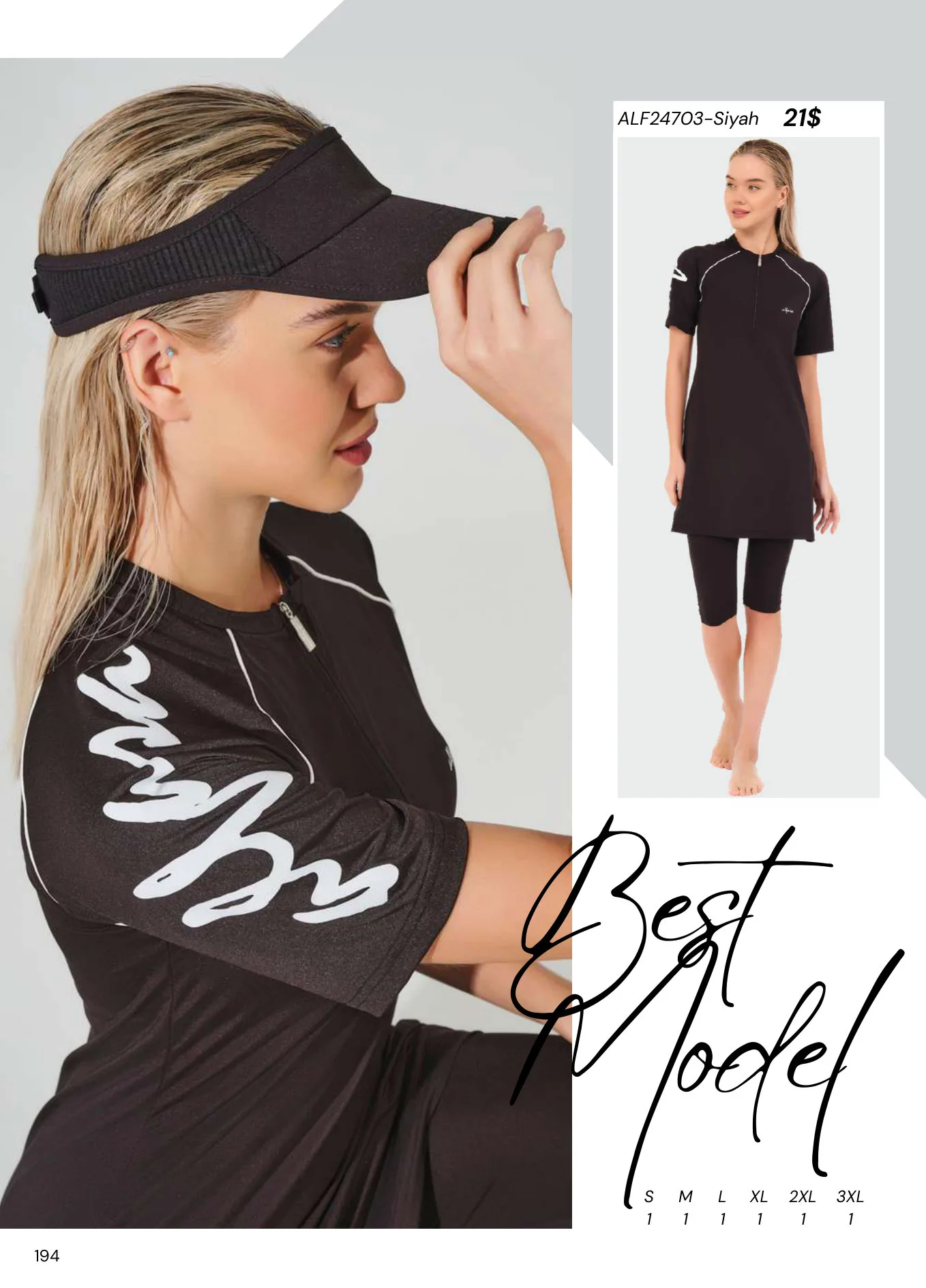 Modest swimwear catalogue page 196