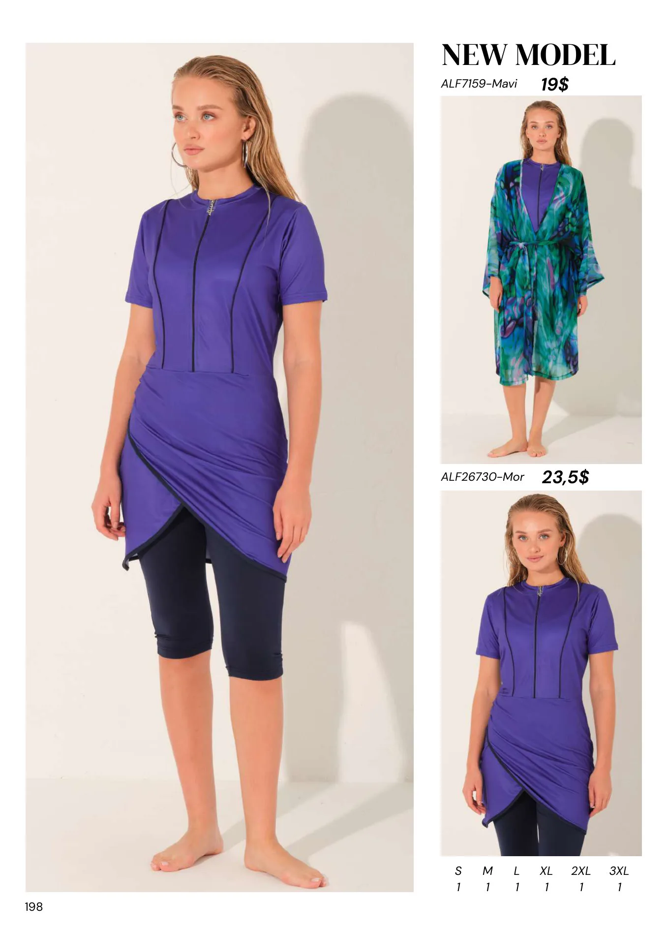 Modest swimwear catalogue page 200