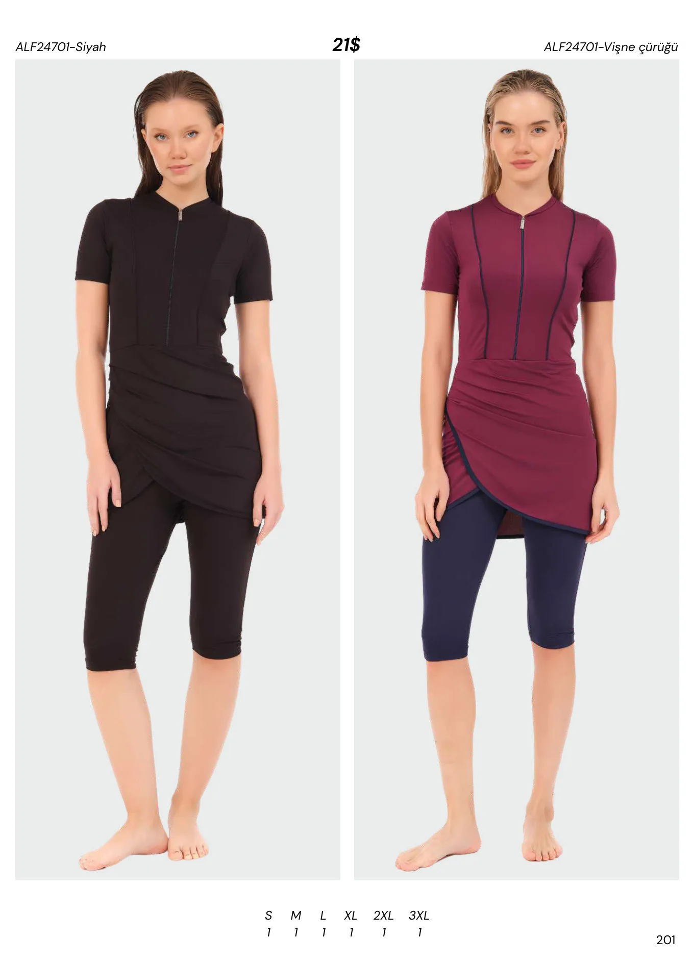 Modest swimwear catalogue page 203