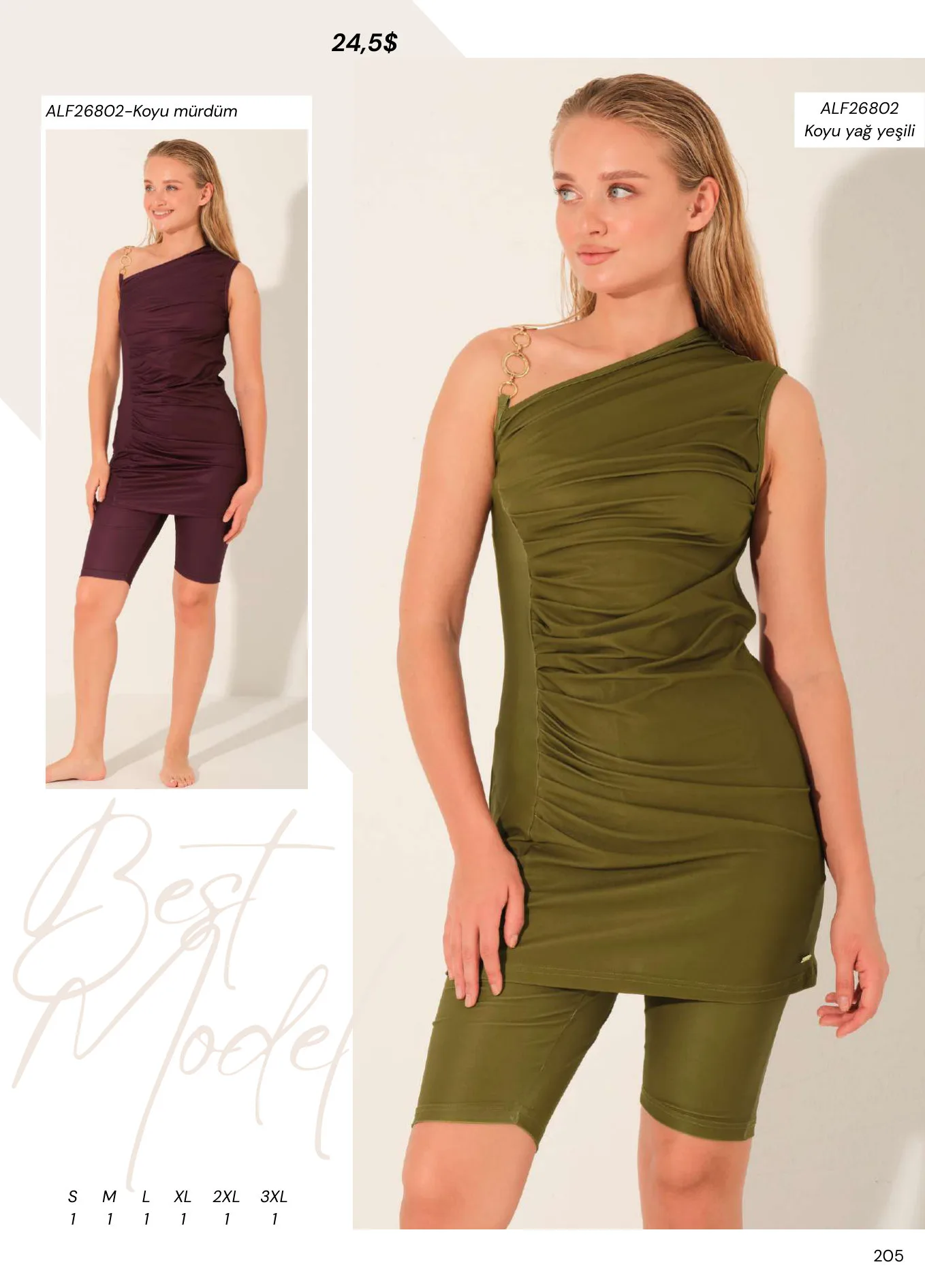 Modest swimwear catalogue page 207