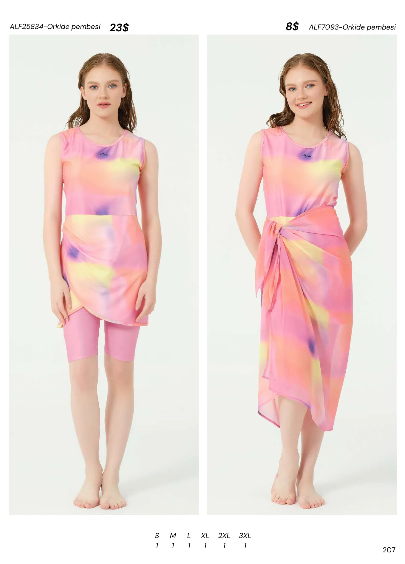 Modest swimwear catalogue page 209
