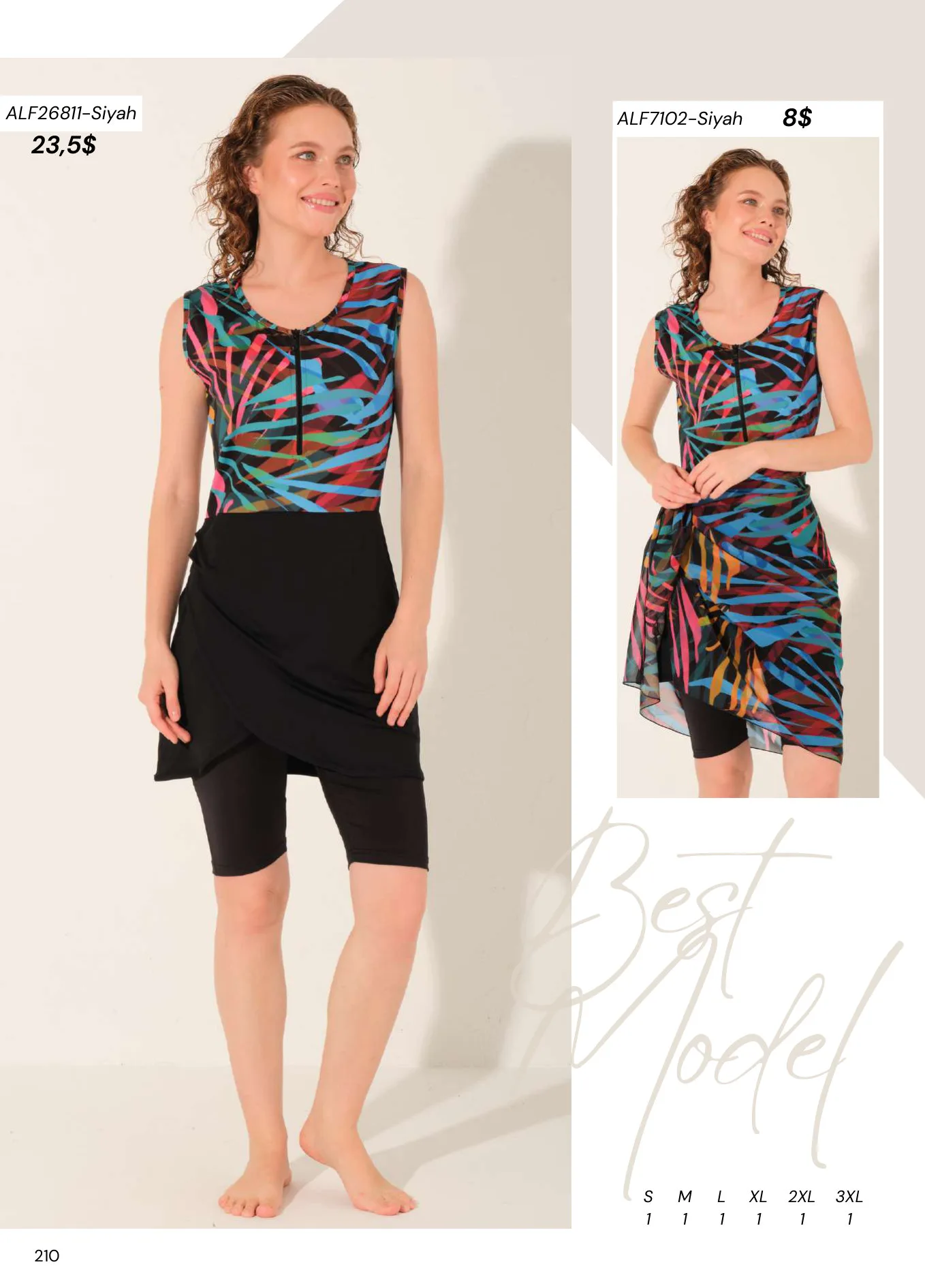 Modest swimwear catalogue page 212
