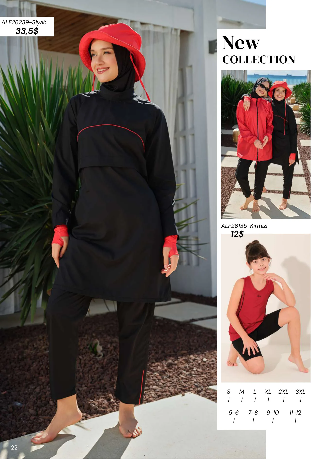 Modest swimwear catalogue page 24