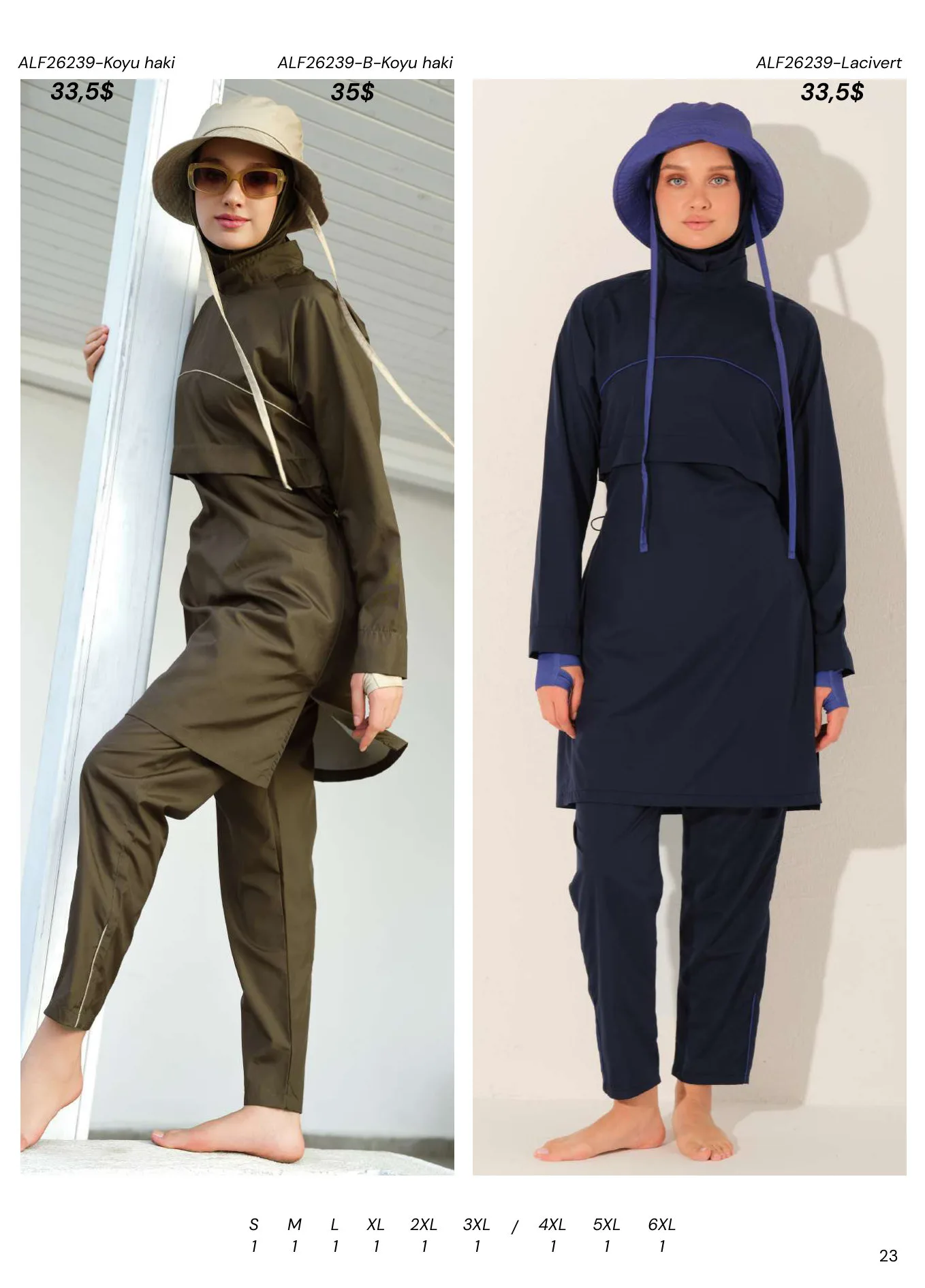 Modest swimwear catalogue page 25