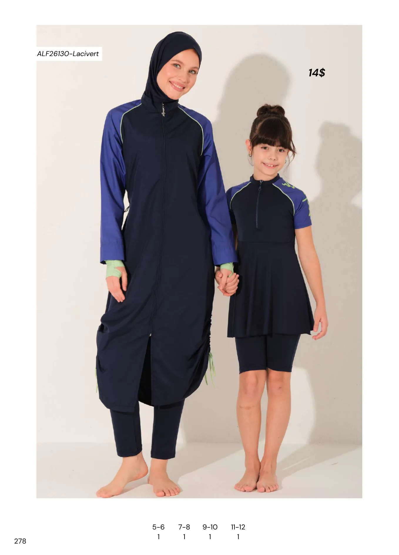 Modest swimwear catalogue page 280