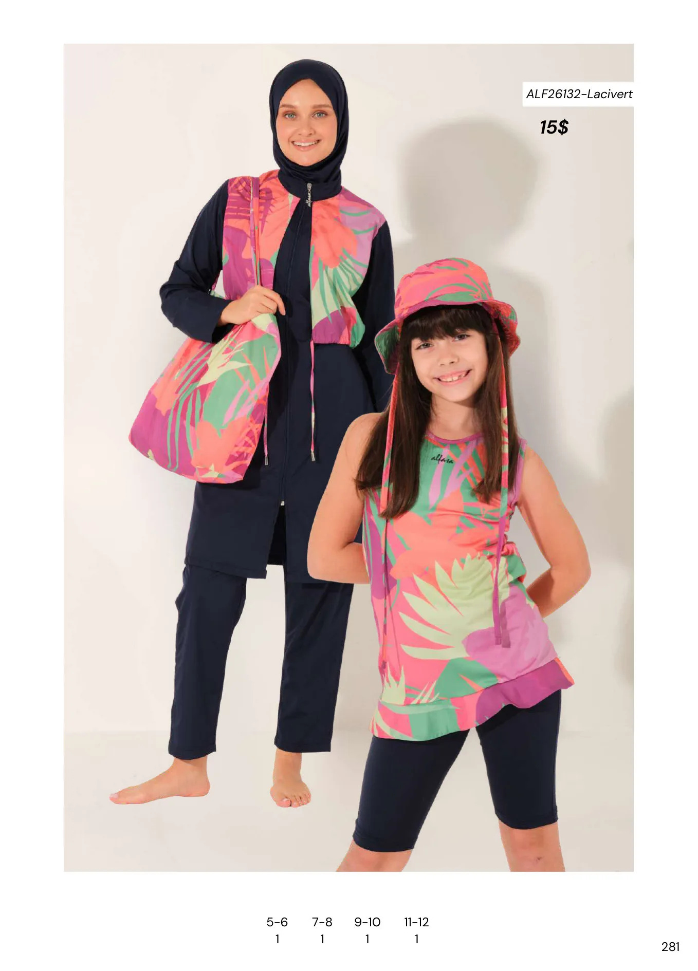 Modest swimwear catalogue page 283