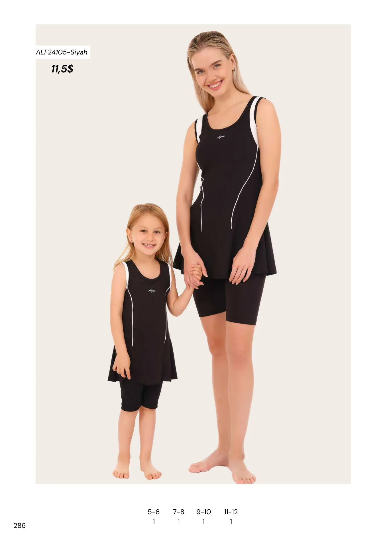 Modest swimwear catalogue page 288