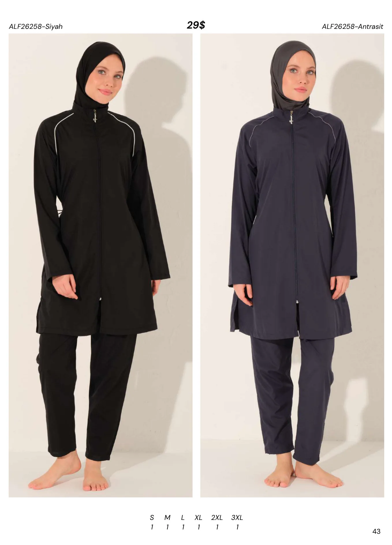 Modest swimwear catalogue page 45