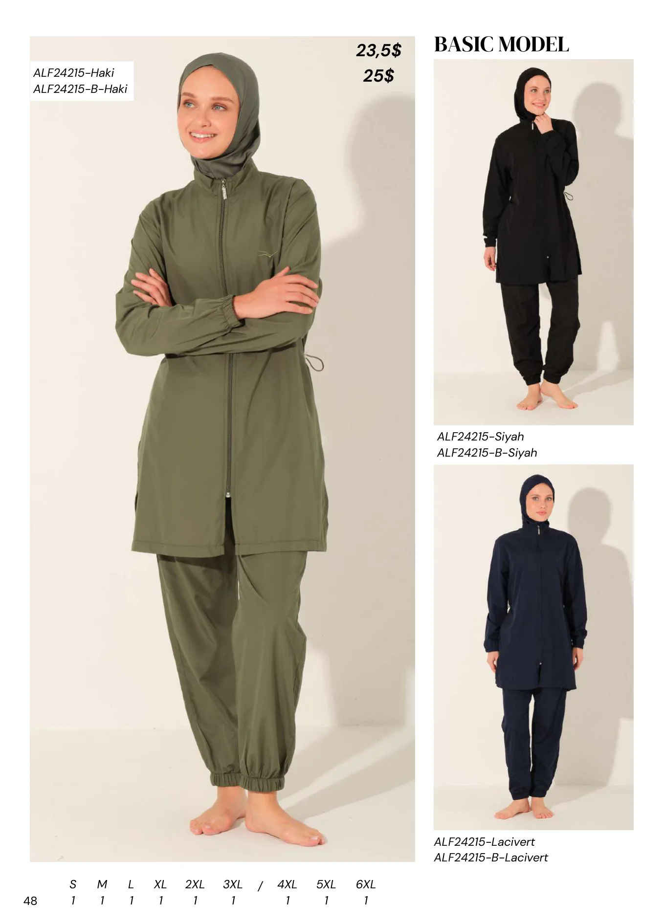 Modest swimwear catalogue page 50