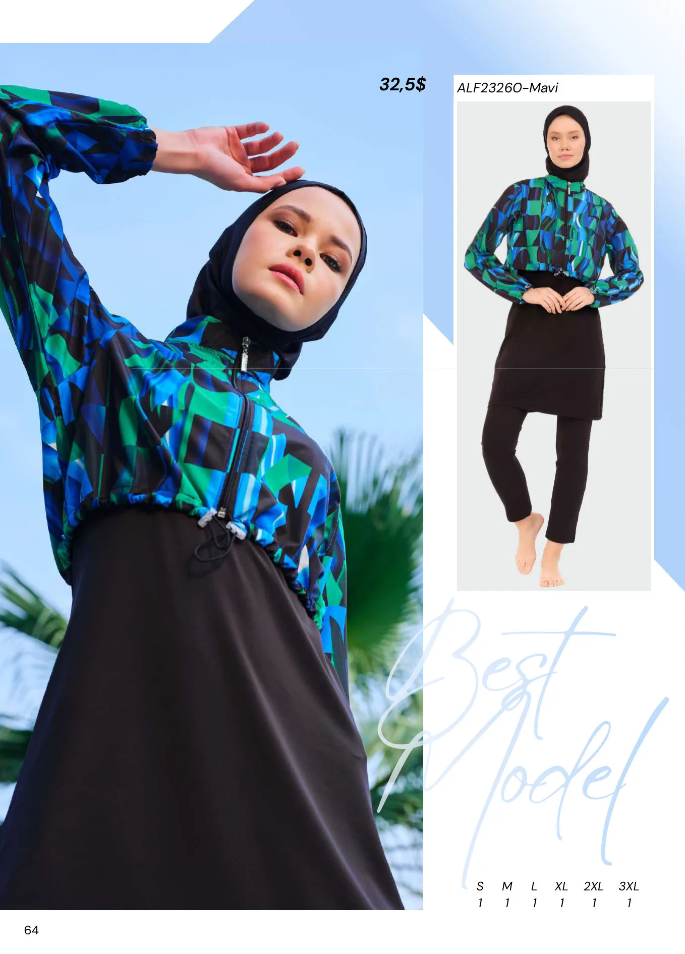 Modest swimwear catalogue page 66