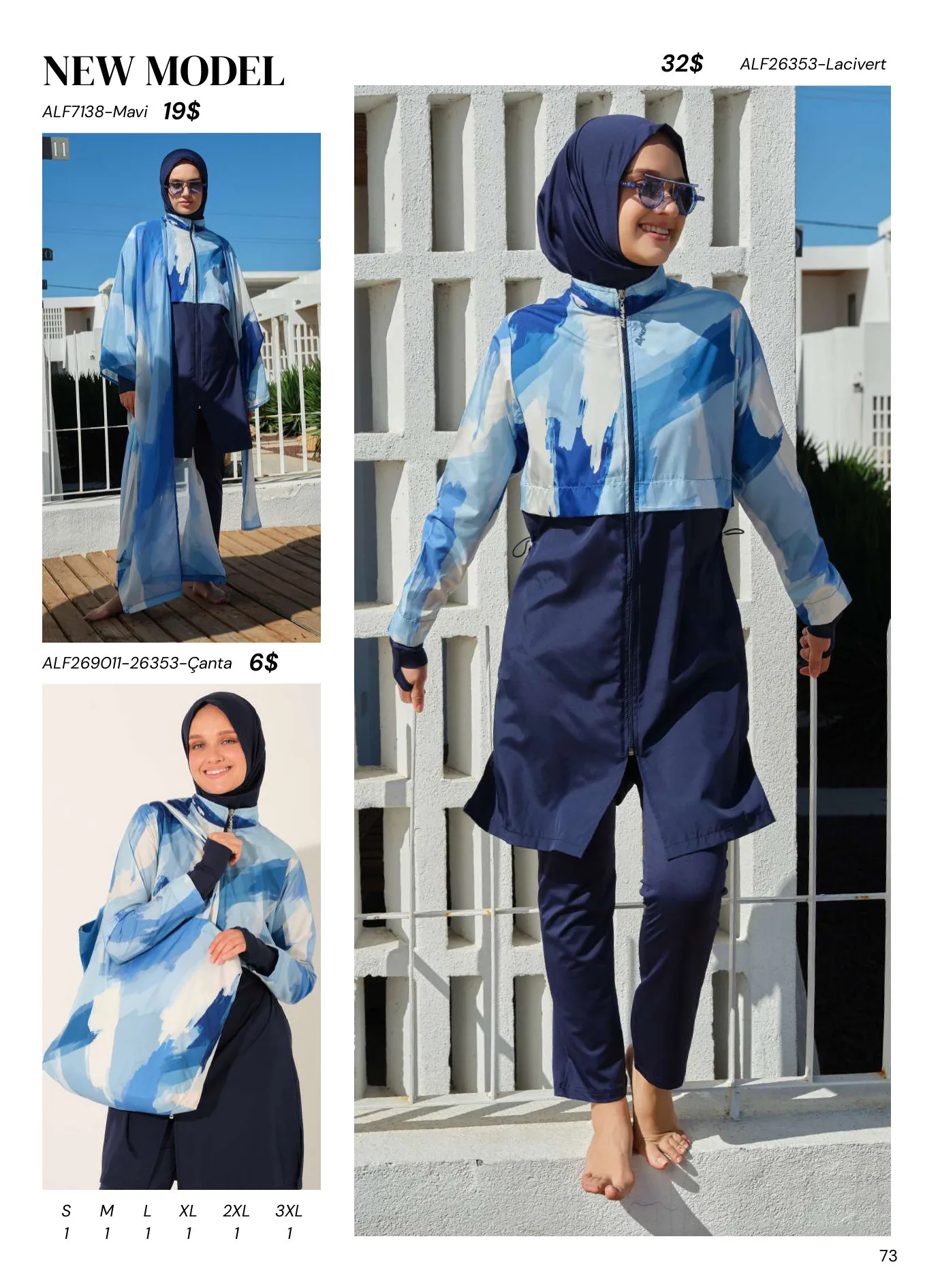 Modest swimwear catalogue page 75