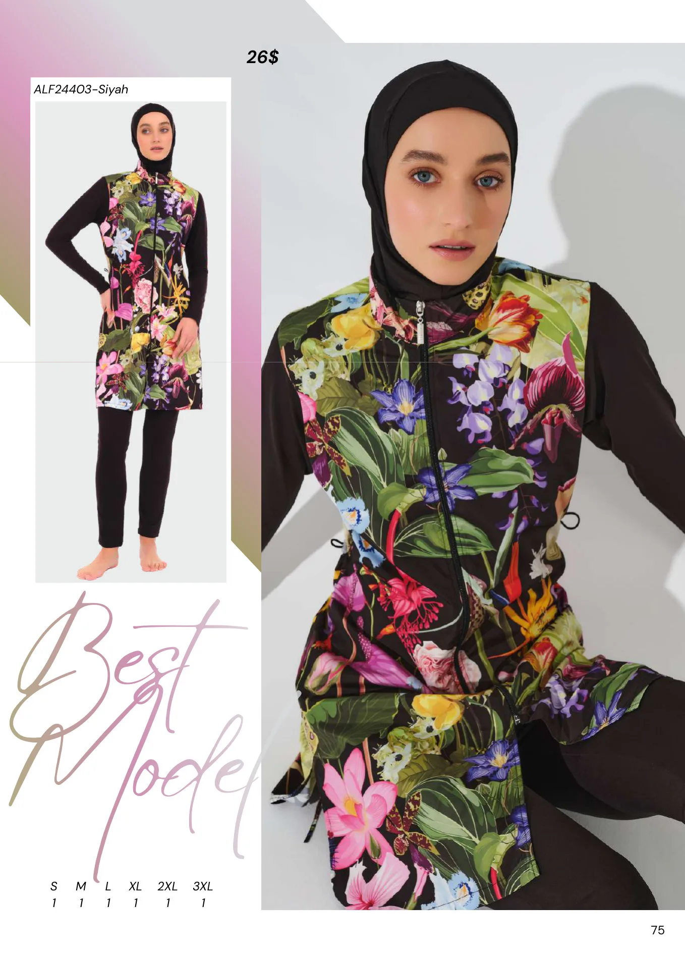 Modest swimwear catalogue page 77