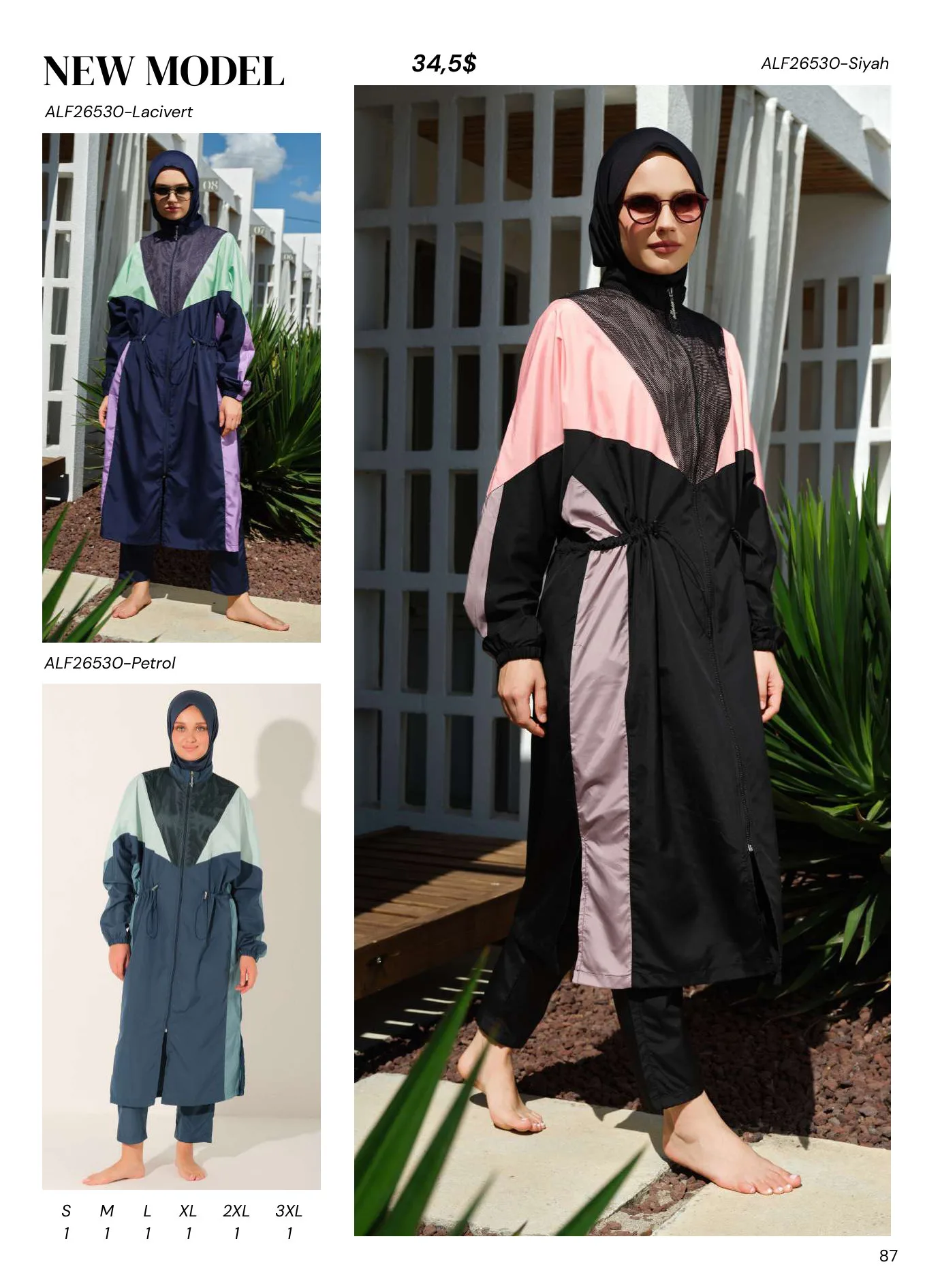 Modest swimwear catalogue page 89