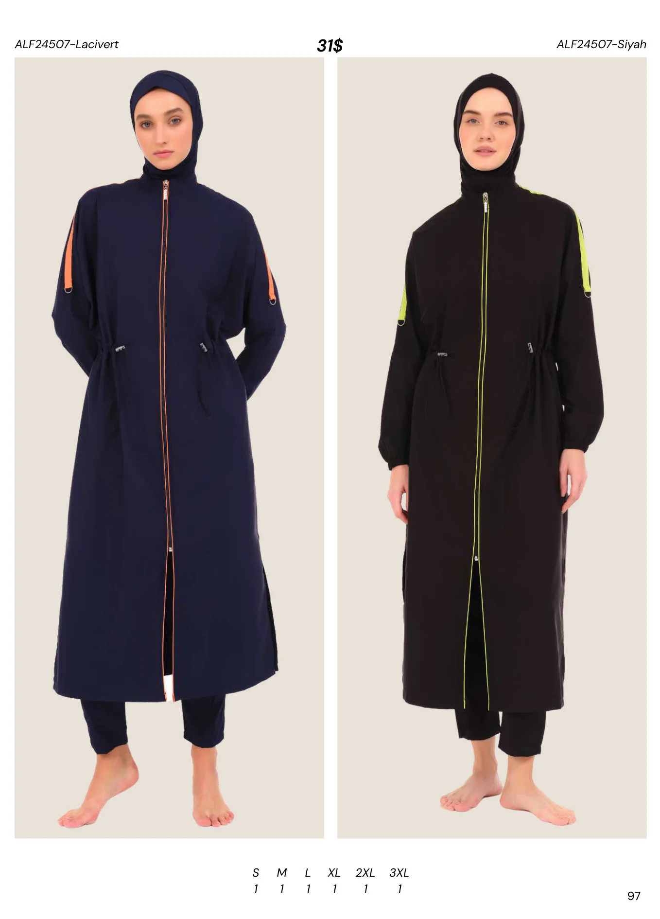 Modest swimwear catalogue page 99
