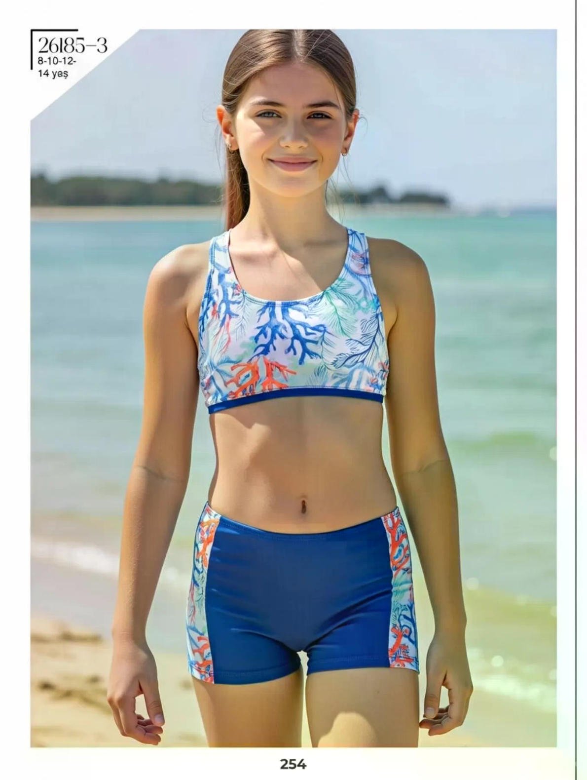 Wholesale Girls' Swimwear 26185-3