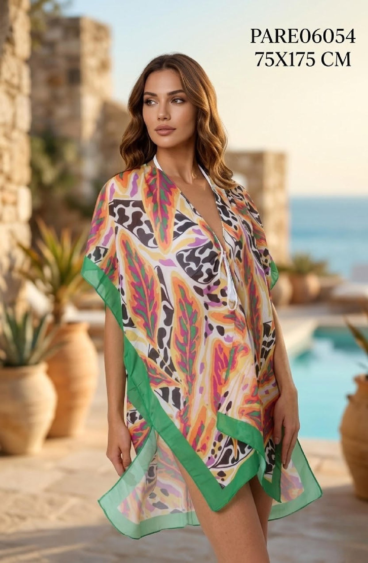 Wholesale Pareos & Beach Dresses PAREO6054