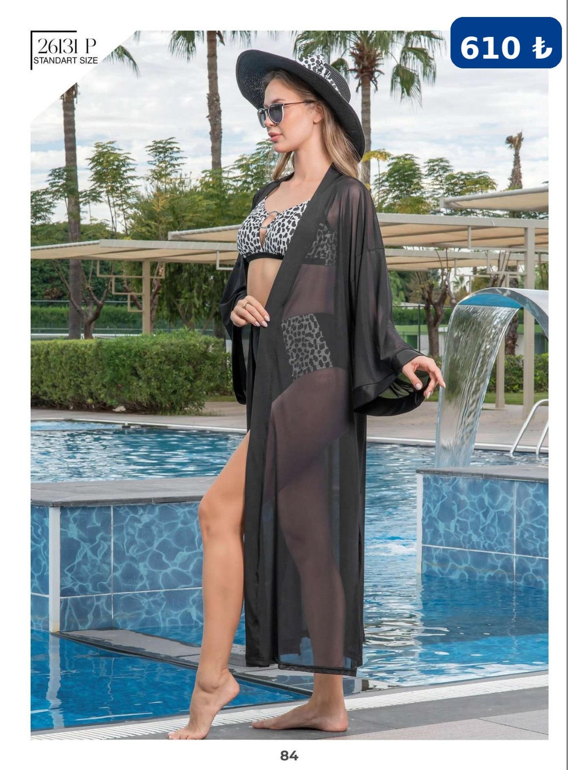 Wholesale Pareos & Beach Dresses 26131 P