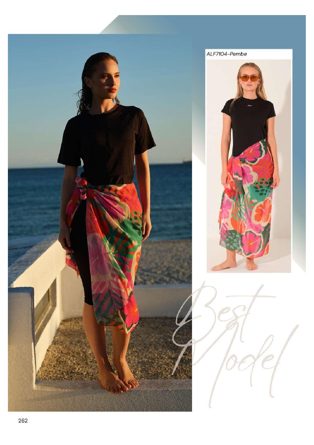 Wholesale Pareos & Beach Dresses ALF7104