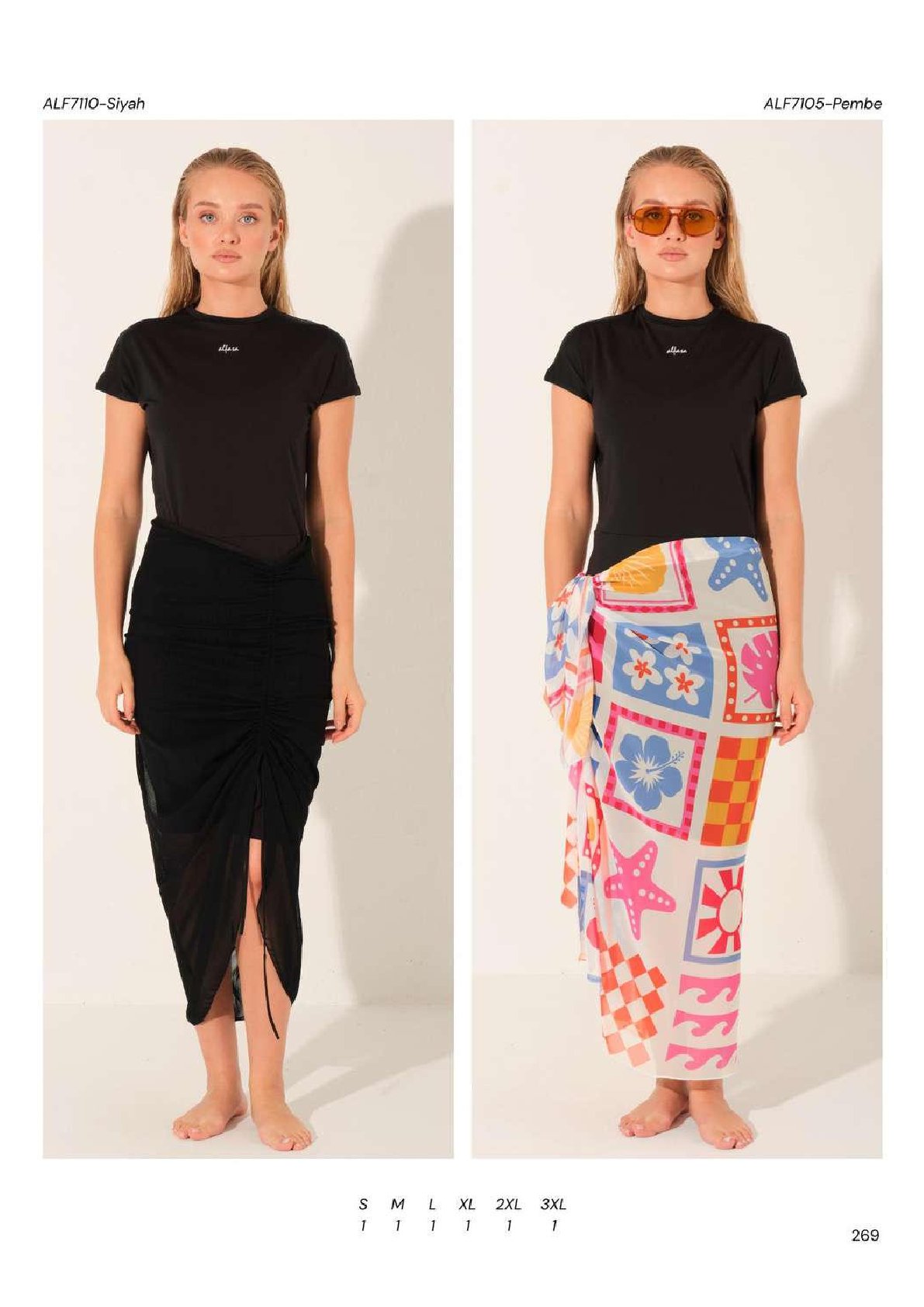 Wholesale Pareos & Beach Dresses ALF7110