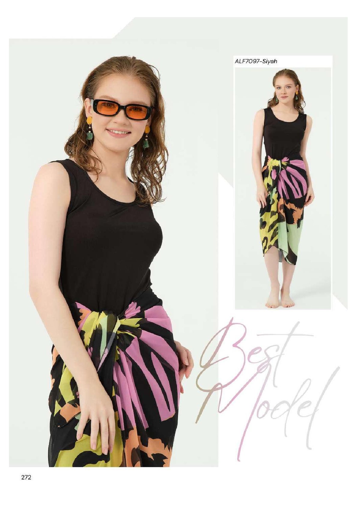 Wholesale Pareos & Beach Dresses ALF7097