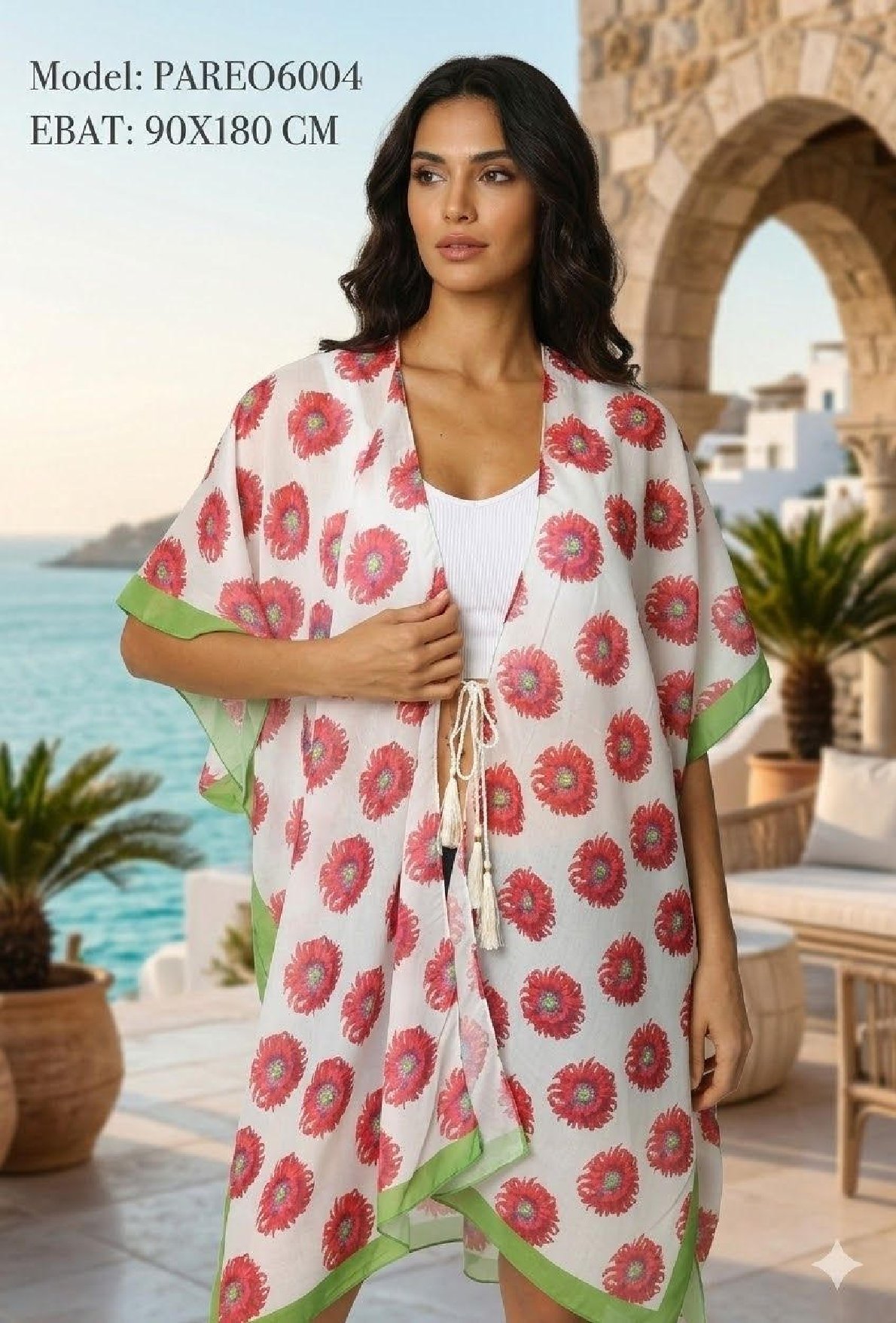 Wholesale Pareos & Beach Dresses PAREO6004