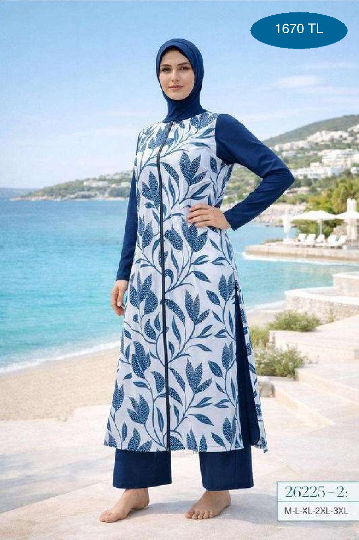 Wholesale Modest & Burkini 26225-2